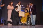 Zayed Khan, Sanjay Khan, Zarine Khan at Dr Batra_s Positive awards in NCPA, Mumbai on 8th Oct 2013 (98).JPG